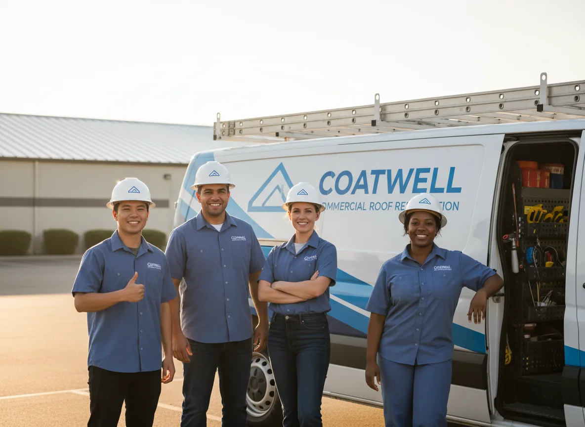 Commercial roof coating company in Korbel, CA